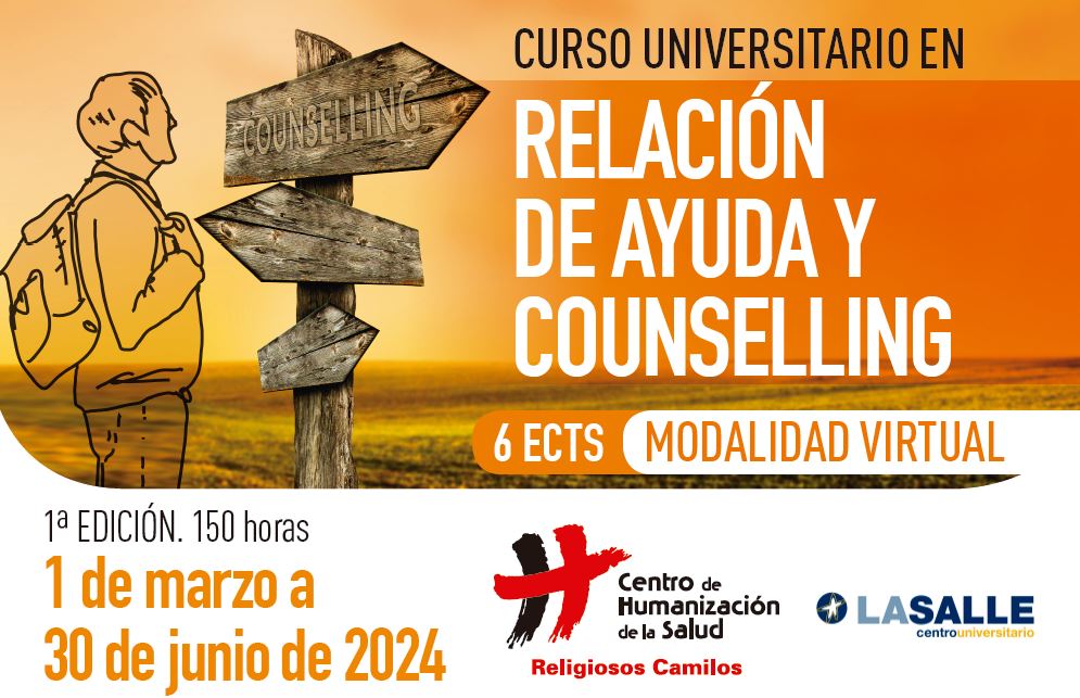 Curso de Relación de Ayuda y Counselling dotado con 6 ECTS del centro universitario La Salle